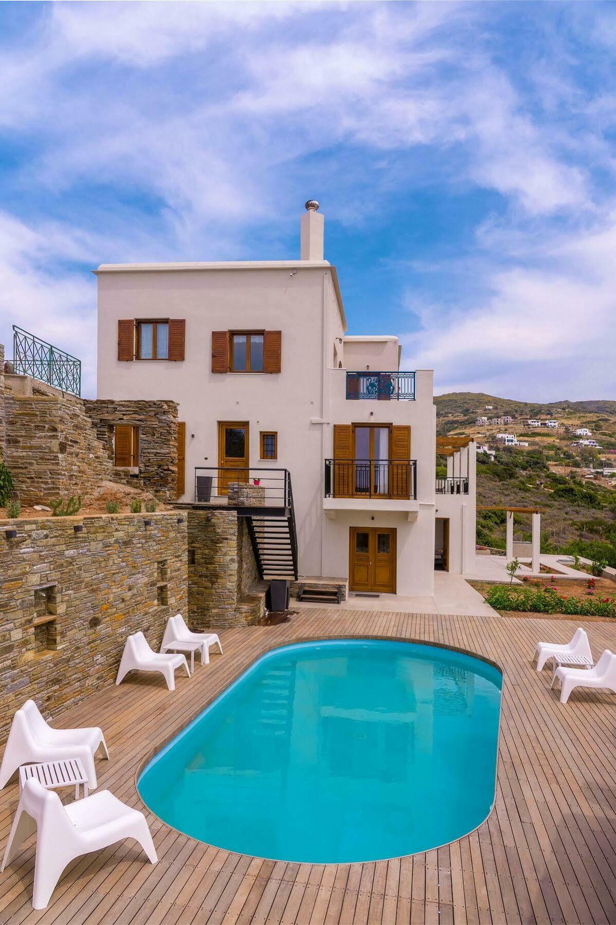 Belvedere Andros Apartamento Batsi  Exterior foto